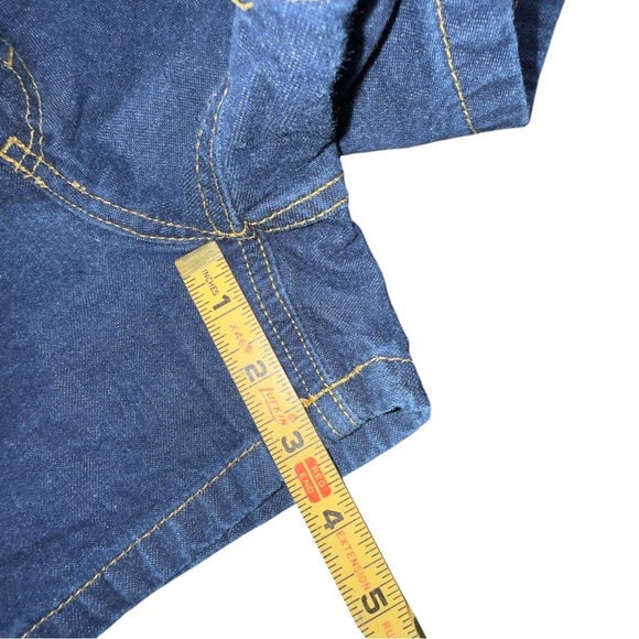 Tommy Hilfiger Vintage Y2K 90’s Preppy Embroidered Logo Denim Shorts - Picture 4 of 15